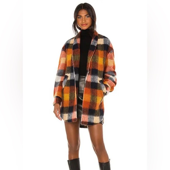 Veronica Beard Nanci Dickey Coat in Multi - Picture 1 of 11